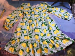 Abito bambina Janie And Jack stampa limone taglia 10  - Foto 1 di 5