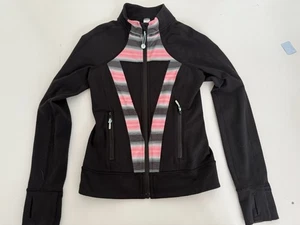 Ivivva Lululemon Girls Athletic Youth 8 Perfect Your Practice Jacket Top - Picture 1 of 3