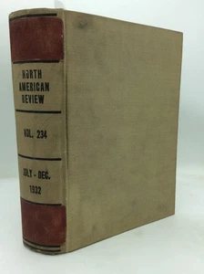 NORTH AMERICAN REVIEW Vol 234 (July - Dec 1932) - Mussolini - Jewish - black - Picture 1 of 6