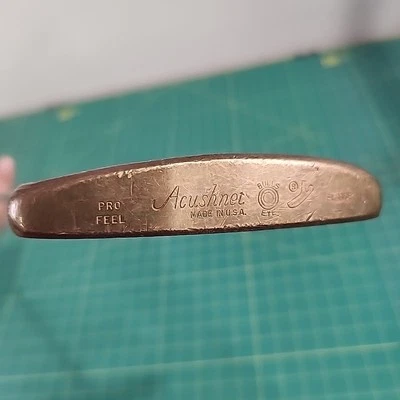 Acushnet BullsEye Pro Feel Blade Putter Golf Club RH 35" Steel Shaft USA Vintage - Image 1 of 4
