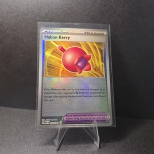 Juego de cartas coleccionables Pokémon ~ Evoluciones prismáticas ~ HABAN BERRY ~ POKEBALL 111/131 - Imagen 1 de 2