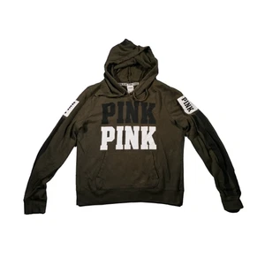Sudadera Victoria's Secret Pink Grande Verde Caqui Suéter De Algodón Y Poliéster - Imagen 1 de 13