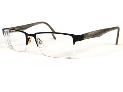 Monturas de gafas Randy Jackson 1068 Zyloware C021 media montura: negras / 55-18-145 Foto 1 de 4