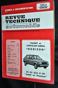 Kfz-Technische Zeitschrift Talbot Horizon Nr. 3806 edt 1985 - Bild 1 von 1