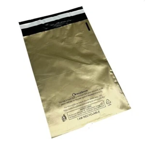 Gold Mailing Bags Multi-Listing All Sizes FREE SHIPING - Picture 1 of 2