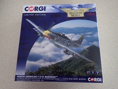 Ltd Edn Corgi Av Archive 1:72 AA27702 F51D Mustang 'Was that too Fast' Untouched - Image 1 of 4