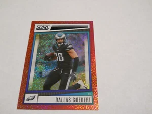 DALLAS GOEDERT 310/499 PUNTOS ROJOS PARALELO FILADELFIA EAGLES PUNTUACIÓN 2022 - Imagen 1 de 2