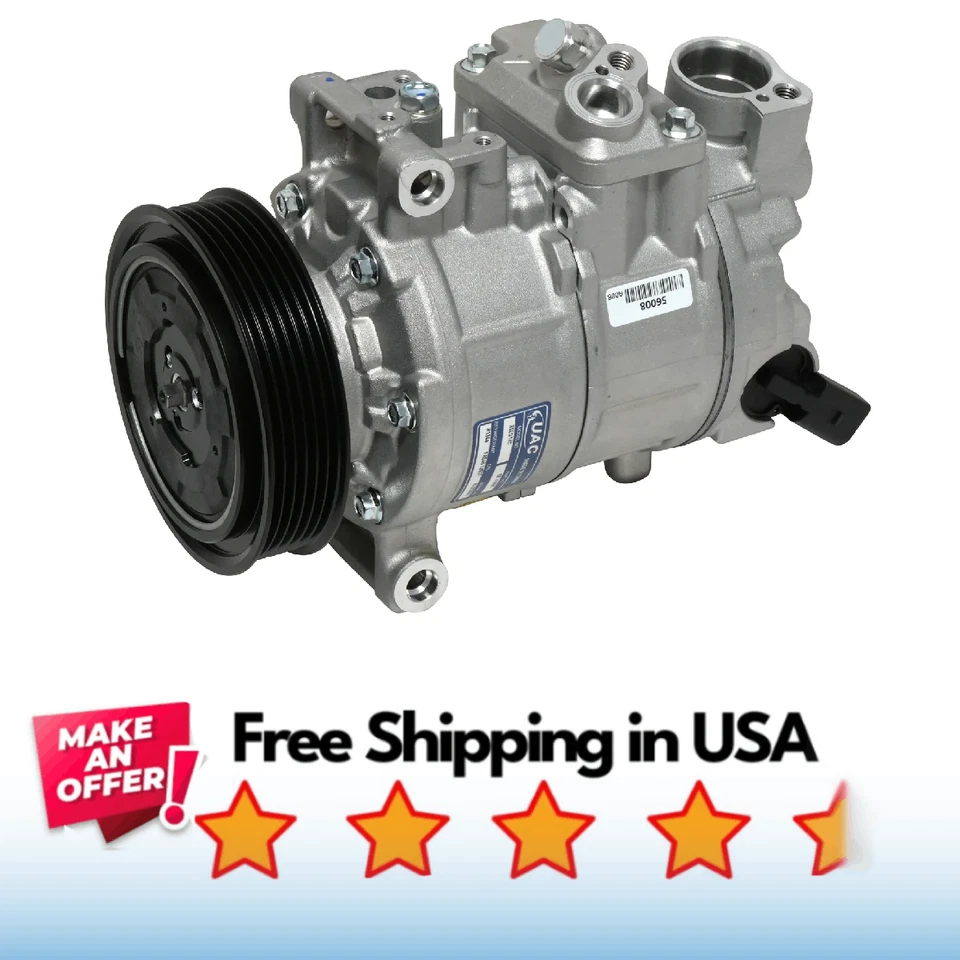 Compressor A/C Fit Audi Q7 2017, Audi TT 2008-2014, Audi TT Quattro 2008-2015 - Image 1 of 1