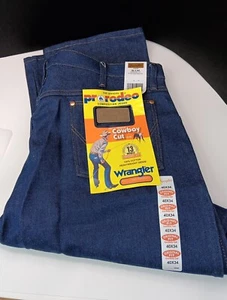 Neu 40x34 Wrangler Cowboy Cut 13MWZ Original Fit Jeans Rigid Indigo - Bild 1 von 11