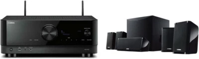 Yamaha YHT-4960 Kit Home Theatre Sintoamplificatore + Sub + Satelliti 5.2 - Immagine 1 di 4