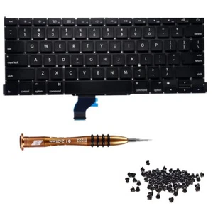 US Keyboard Replacement w/ Screws for MacBook Pro Retina 13" A1502 - Picture 1 of 5