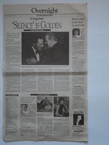 The Dallas Morning News - Overnight Section - March 31, 1992 - The Academy Award - Picture 1 of 2