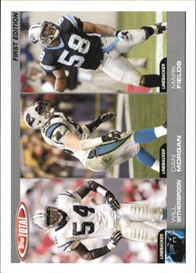 2004 Topps Total First Edition Football #280 Will Witherspoon Dan Morgan Fields