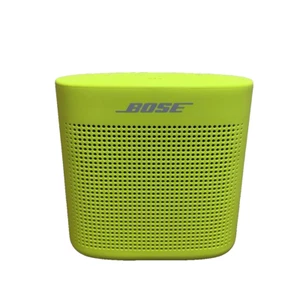 BOSE SOUNDLINK COLOR II Wireless Bluetooth Portable Speaker Citron Yellow Used - Picture 1 of 6