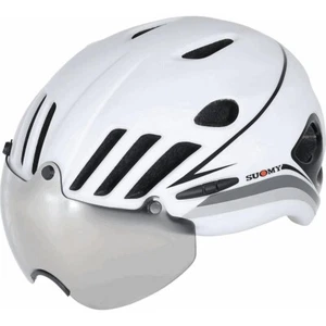 Casco Suomy Vision Bianco/Nero - Taglia M (54/58 Cm), Peso 230G, Leggero E Sicur - Foto 1 di 1
