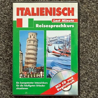 Software Italienisch Last Minute Reisesprachkurs in Hülle Sprachkurs - Bild 1 von 3