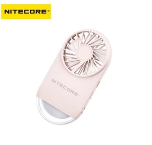NITECORE NEF02 Multipurpose Pocket Fan Curved LED Light Handheld--RED - Picture 1 of 11