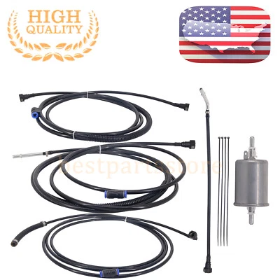 A Set of Fuel Lines Fits 1999-2003 Chevrolet Silverado 1500 2500 GMC Sierra 1500 Foto 1 de 4