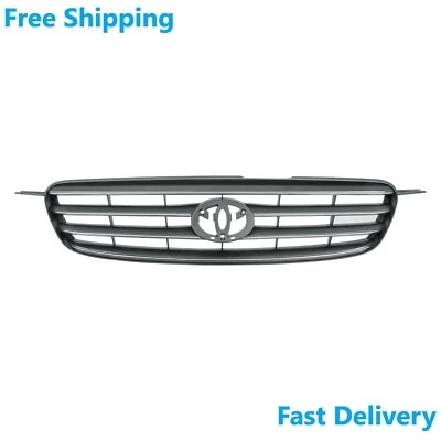 Compatível com grade dianteira Toyota Corolla 03-04 pintada de plástico cinza TO1200244 5310002020 - Imagem 1 de 4