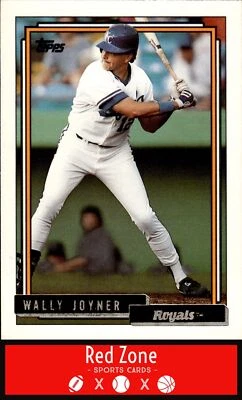 1992 Topps Traded - #59T Wally Joyner NM Set Break. - Image 1 of 2