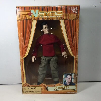 Винтажная коллекционная шарнирная фигурка марионетки NSYNC Living Toyz JC Chasez - Изображение 1 из 4