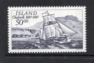 ILANDIA MNH 1987 SG692 300º ANV DE LA ESTACIÓN COMERCIAL OLAFSVIK - Imagen 1 de 1
