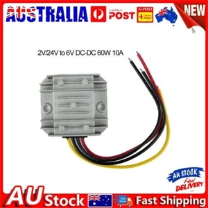 Power Converter Regulator 12/24V To 6V DC-DC Step Down Module 60W/10A Waterproof - Picture 1 of 18