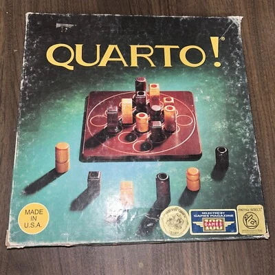 Vintage "Quarto" Game by The American Trading Company - Ed - 100% Complete! - Image 1 of 4