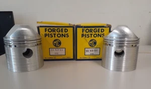 Pair of .100 Oversize Forged Racing Pistons for 900cc Harley-Davidson Sportster - Picture 1 of 7