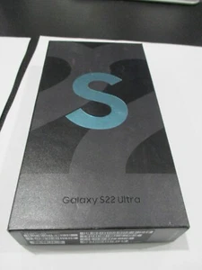 used Samsung Galaxy Empty Boxes S22 Ultra Black Silver White Green Burgundy - Picture 1 of 6