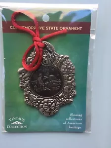 Ornamento Conmemorativo del Estado de California 1850 Nuevo Sellado - Imagen 1 de 2