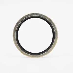 10 St. U-Ringe Schraubendichtungen 4.5X7X1 NBR/Stahl selbstzentrierend - Picture 1 of 1