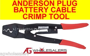 ANDERSON PLUG CABLE BATTERY LUG CRIMPING TOOL CRIMP - Picture 1 of 5