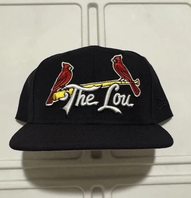 St. Louis Cardinals Navy City Connect The Lou New Era Fitted Hat Size 7 3/4 - Image 1 of 4