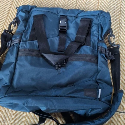 The Brown Buffalo 3Way 背包包 颜色 蓝色 男式 时尚 无标签 二手 罕见 — 第 1/4 张图片