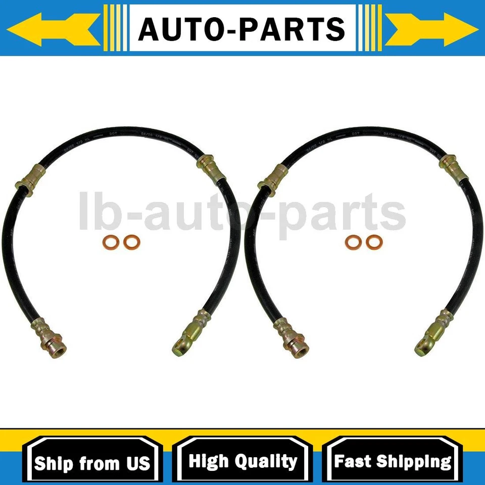 Manguera de freno delantera Dorman 2x para Mitsubishi Montero 2003-2006 3,8 L Foto 1 de 4