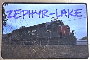 1967 35mm Slide New SP Southern Pacific SDP45 #3205 Cascade Oregon - Bild 1 von 2