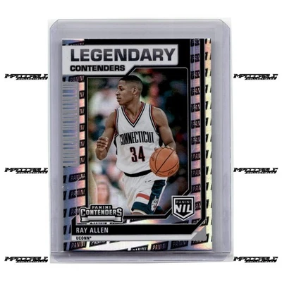 2024 - 25 帕尼 UConn NIL - 标志 #44 Ray Allen SP 传奇竞争者 — 第 1/2 张图片