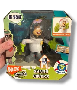 Fisher-Price Nickelodeon SpongeBob SquarePants SANDY GUANCE KARATE CHOP 2005 - Foto 1 di 7
