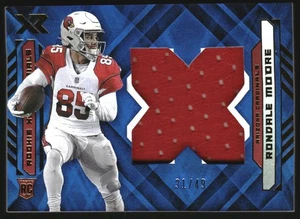 2021 Panini XR Rookie XL Materials Blue #16 Rondale Moore Jersey /49 - Picture 1 of 2