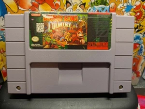 🔥 Donkey Kong Country ( Super Nintendo SNES, 1994 ) Cartridge Authentic 🔥 - Picture 1 of 5