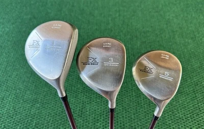 Ram Golf FX Oversize (1-3-5)  3Pc Wood Set RIGHT-HAND ~ Reg Flex Graphite Shafts - Image 1 of 4