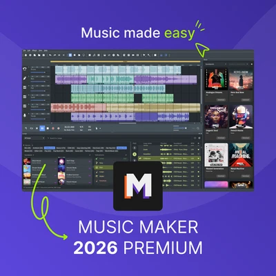 MAGIX Music Maker 2026 Premium - [Download] - Image 1 of 4