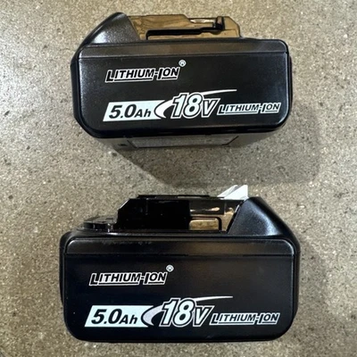 2 Original - 18V/5,0Ah für Makita Akku BL1860B- 2er Set - 197422-4 BL1850 BL1830