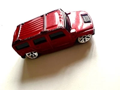 Maisto Hummer H2 Rojo Escala 1:64 Thailand Buen Estado - Imagen 1 de 2