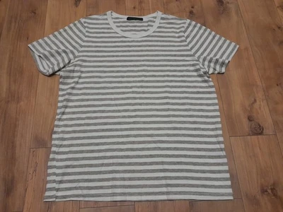 Jenni Kayne T 恤短袖休闲条纹 T 恤尺寸 2XL  — 第 1/4 张图片