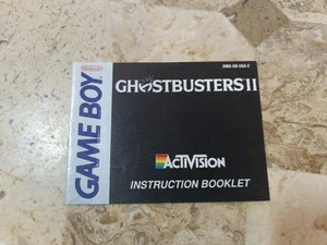 Handbuch Anleitungsbuch Ghostbusters II 2 ✨Gameboy Game Boy DMG➡️2 kaufen 1 erhalten - Bild 1 von 3