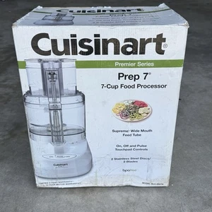 Cuisinart DLC-2007N Premier Series Prep 7 Cup Food Processor BPA DLC-2007 NEW - Picture 1 of 8