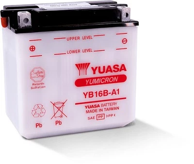 Yuasa YB16B-A1 Yumicron 12 Volt Battery YUAM22161 Foto 1 de 2