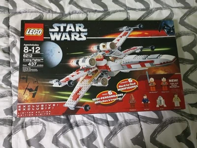 Originalverpackt LEGO StarWarsX-wingFighter 6212 Komplett mit Anleitung Limited - Bild 1 von 4